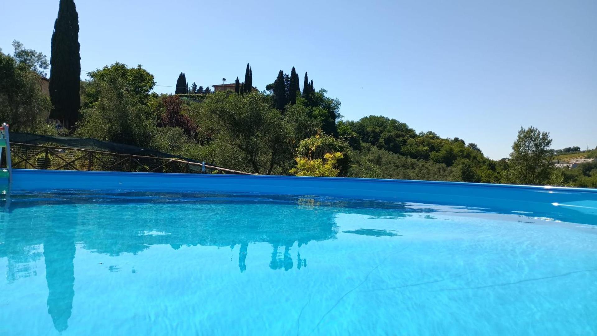 Villa Degli Olivi Nature Siena Buitenkant foto