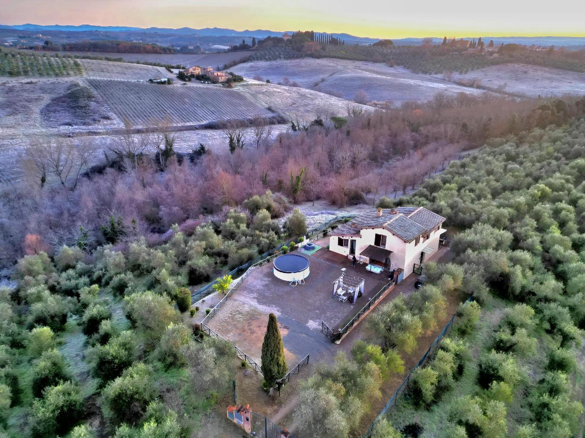Villa Degli Olivi Nature Siena Buitenkant foto